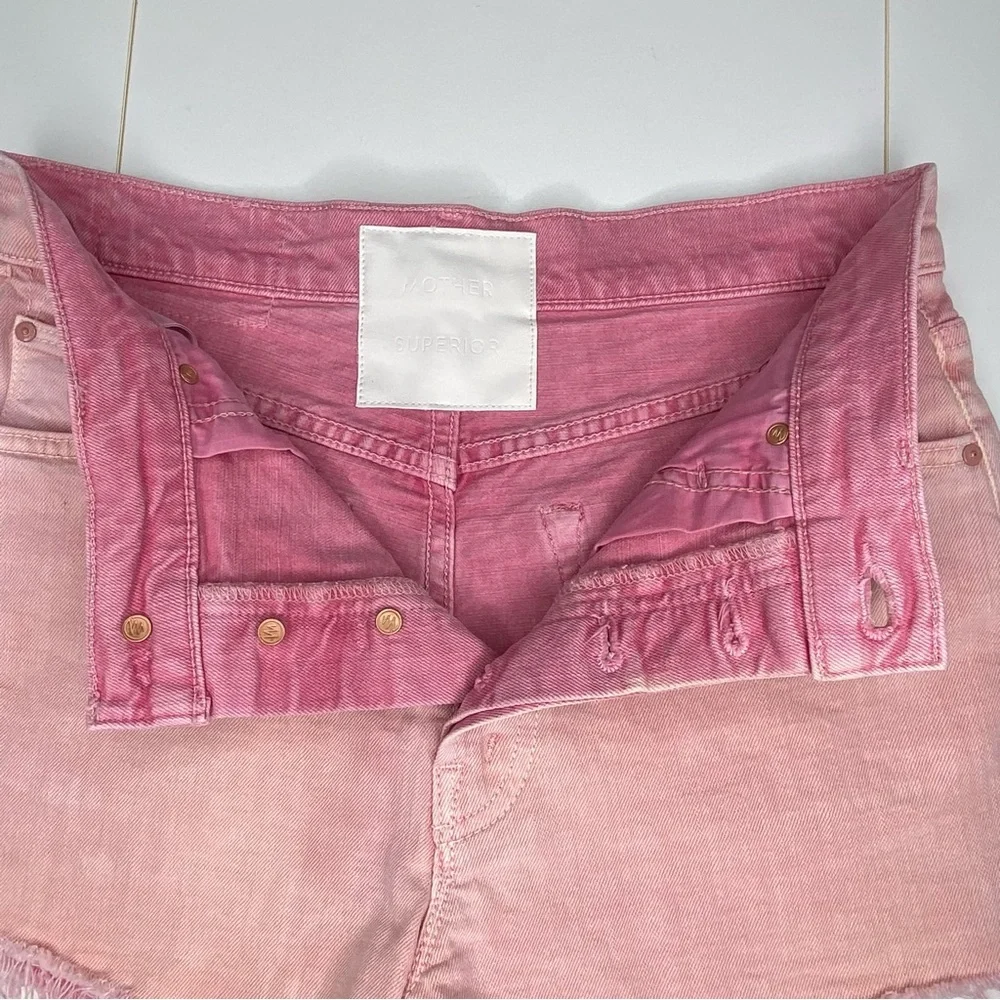 MOTHER Superior Shorts size 26 Tomcat Kick Fray Short - Picture 8 of 14